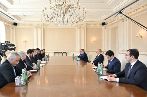 İlham Əliyev İsrailin xarici işlər nazirini qəbul edib - YENİLƏNİB