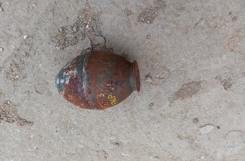 Bakıda hərbi sursat aşkarlandı - Video