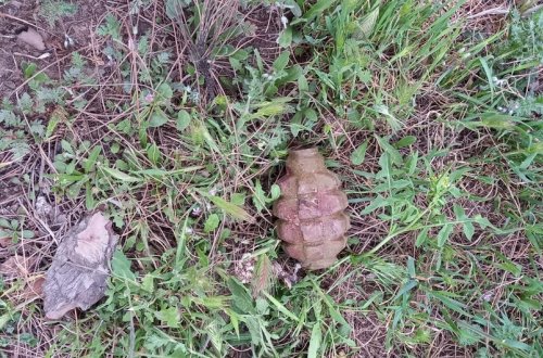 В Баку обнаружены ручные гранаты