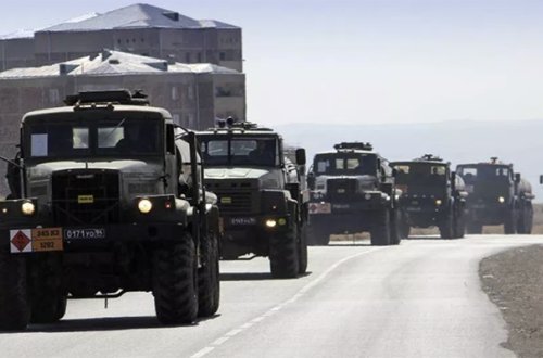 Rusiyalı hərbçilər Ermənistanda təlim keçdilər