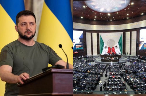 Zelenski bu gün Meksika Konqresində çıxış edəcək