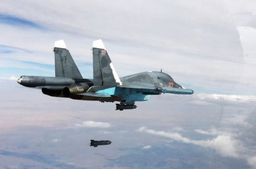 Rusiyanın Su-34 bombardmançısı təyyarəsi ölkənin öz şəhərinə bomba atıb