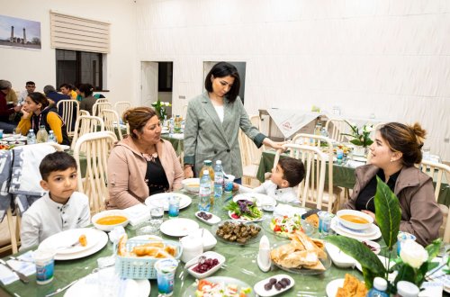 30 ildən sonra doğma torpaqda açılan ilk iftar süfrəsi 