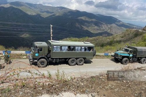 Xankəndi yolunda sülhməramlılar və BQXK avtomobilləri maneəsiz hərəkət ediblər - YENİLƏNİB + FOTO/VİDEO