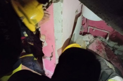 Biləsuvarda baş verən partlayışda bacı-qardaş xəsarət alıb, ana axtarılır - YENİLƏNİB + FOTO/VİDEO