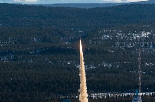 İsveçin atdığı raket Norveçdə qəzaya uğrayıb