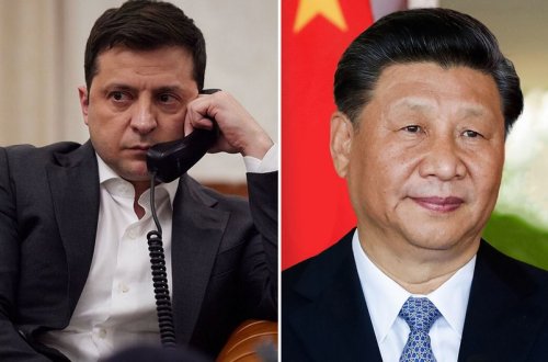 Çin və Ukrayna liderləri arasında telefon danışığı olub