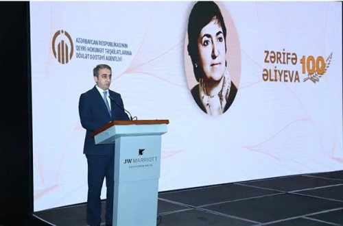 “Zərifə Əliyevanın adı Azərbaycan tarixinə qızıl hərflərlə yazılıb”