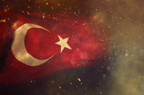 İsveçdə türk bayrağına hörmətsizlik edilib