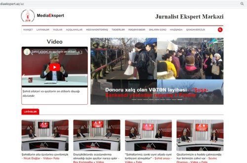 Mediaekspert.az saytı yaradıldı – Jurnalistikaya dair yeni platforma