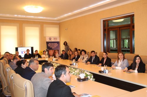 Erkən və qohum nikahlarla mübarizə mövzusunda növbəti təlim Şamaxıda keçirildi