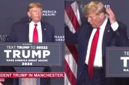 Tramp Baydeni parodiya etdi - VİDEO