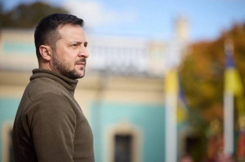 Zelenski Çex Respublikası və Slovakiya prezidentləri ilə görüşüb