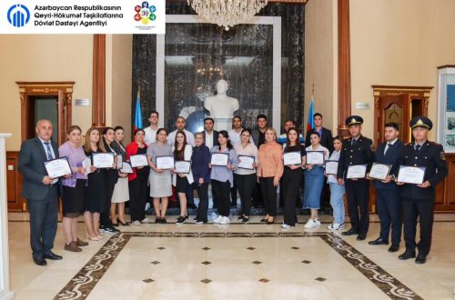 Füzulidə 3 günlük təlim iştirakçıları təltif olundu – FOTOLAR