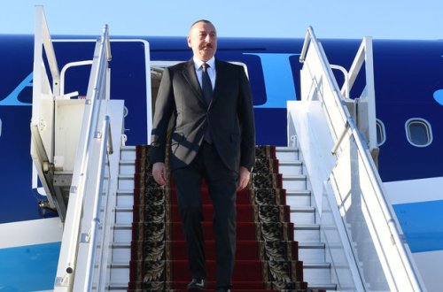 Azərbaycan Prezidenti İlham Əliyev Türkiyəyə işgüzar səfərə gedib