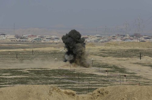 ABŞ Tərtərdə mina partlayışı nəticəsində həlak olanların ailələrinə başsağlığı verib