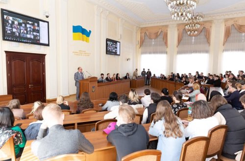 Mingəçevir Dövlət Universiteti Ukraynada beynəlxalq konfransda təmsil  olunub