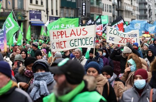 Avropada yaşayış qiymətləri ilə bağlı etirazlar getdikcə artır