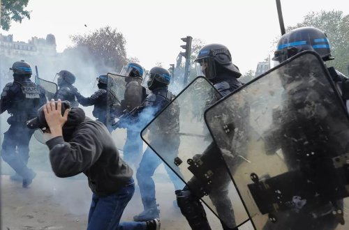 Fransada 1 May günü ilə bağlı 200 nəfər həbs edilib