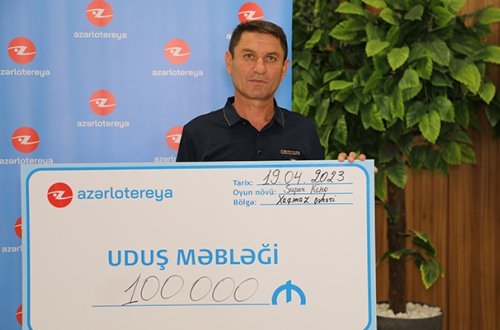 “Super Keno” lotereyasında 100 000 AZN qazanılıb