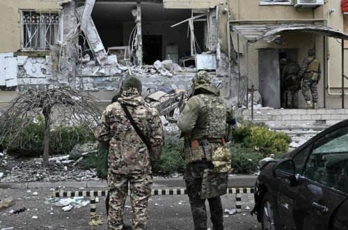 Rusiya SQ Xersonu atəşə tutub, 3 nəfər ölüb, 5 nəfər yaralanıb