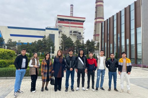 MDU tələbələri ixtisas fənlərini Azərbaycan İstilik Elektrik  Stansiyasında keçiblər
