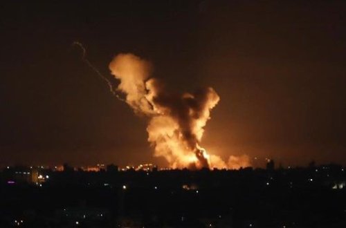 İsrail ordusu Qəzzaya hücum edib