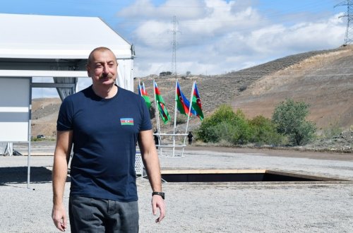 Prezident İlham Əliyev Cəbrayıla səfər edib