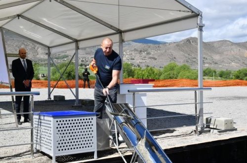 Qubadlı şəhərində 600 şagird yerlik məktəb binası tikiləcək - FOTO