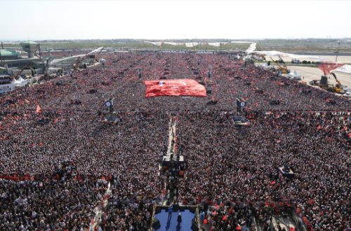 2 milyona yaxın insan Ərdoğan üçün toplandı – FOTO