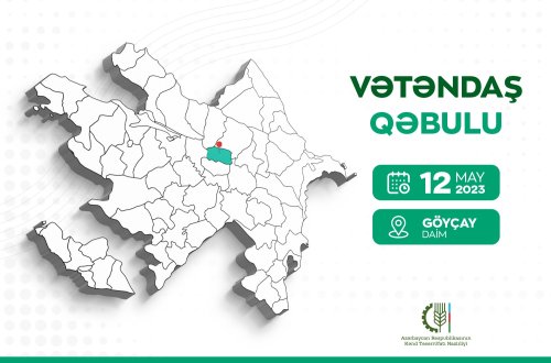 Nazir Məcnun Məmmədov Göyçayda vətəndaşları qəbul edəcək