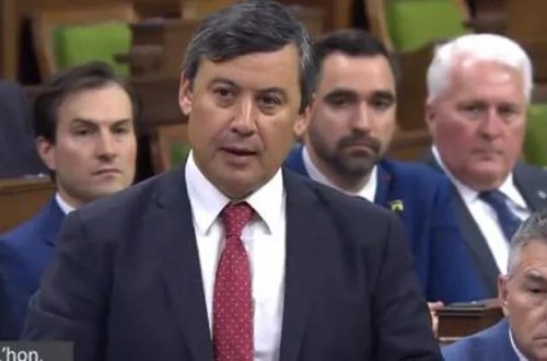 Kanadalı diplomat Çin diplomatı üçün persona 