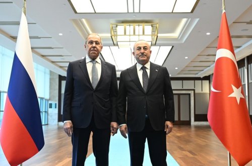 Moskvada Rusiya, Türkiyə, İran və Suriya XİN başçılarının görüşü başlayıb