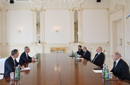 Prezident İlham Əliyev “Total Energies” şirkətinin kəşfiyyat və hasilat üzrə prezidentini qəbul edib