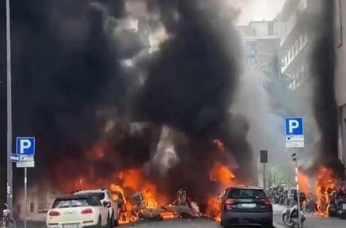 İtaliyada dəhşətli partlayış baş verib