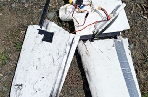 Ermənistana məxsus PUA məhv edildi - Fotolar