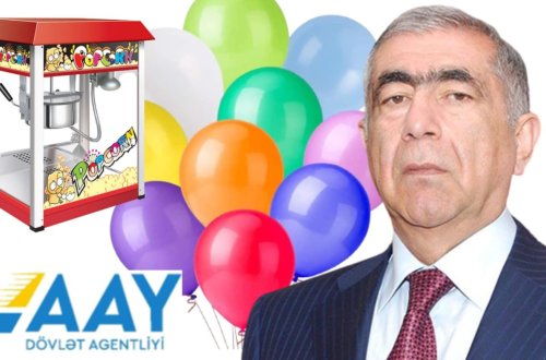 Saleh Məmmədovun “Popkorn və rəngli şar” biznesi