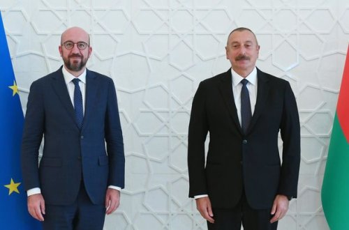 Bu gün Brüsseldə İlham Əliyev və Şarl Mişel arasında görüş olacaq