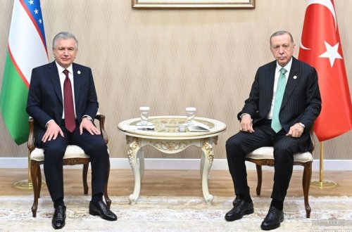 Özbəkistan Prezidenti Türkiyə liderini təbrik edib