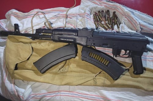 Sabirabadda qanunsuz silah saxlamaqda şübhəli bilinən şəxs saxlanılıb