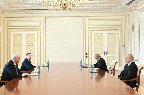 İlham Əliyev Avrasiya İqtisadi Komissiyası Kollegiyasının sədrini qəbul edib