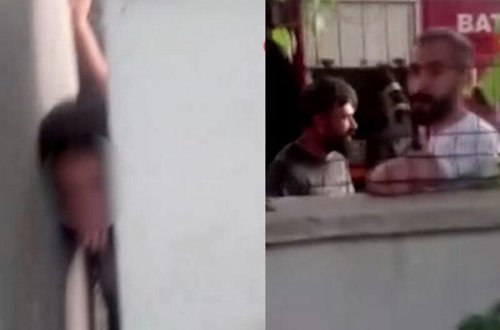 Başı iki divar arasında sıxılıb qalan uşaq xilas edildi - VİDEO