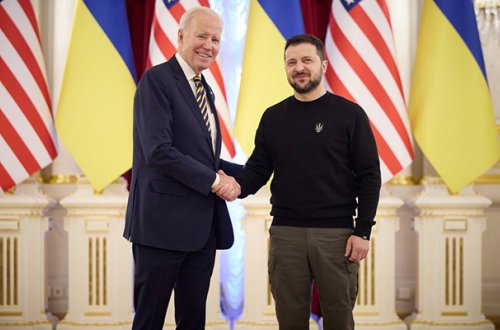 Bayden Yaponiyada Zelenski ilə görüşə bilər