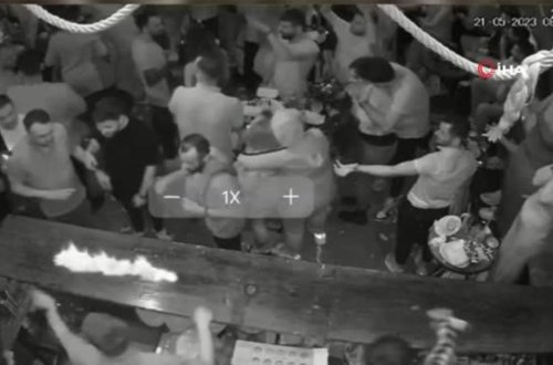 Gecə klubunda qorxulu anlar: Şou zamanı 3 nəfər yandı - ANBAAN VİDEO