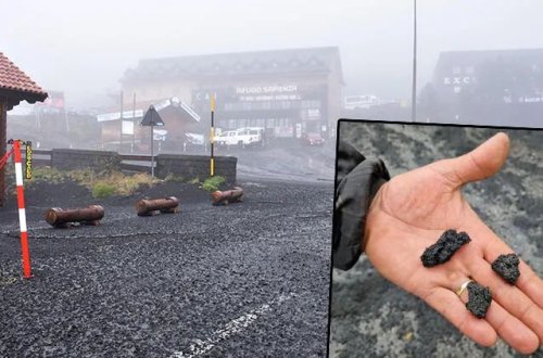 Etna dağı yenidən lava və kül püskürüb