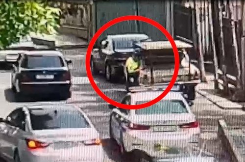 Polisin əlindəki bort kompüteri alaraq qaçan sürücünün işi prokurorluğa göndərilib