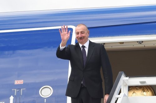 Prezident İlham Əliyevin Rusiyaya işgüzar səfəri başa çatıb