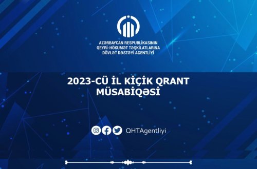 QHT Agentliyi 2023-cü il kiçik qrant müsabiqəsinin qaliblərini elan etdi - SİYAHI