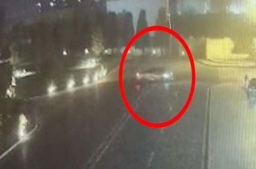 Bakıda polislərə tabe olmayan avtoxuliqan həbs edildi - FOTO/VİDEO