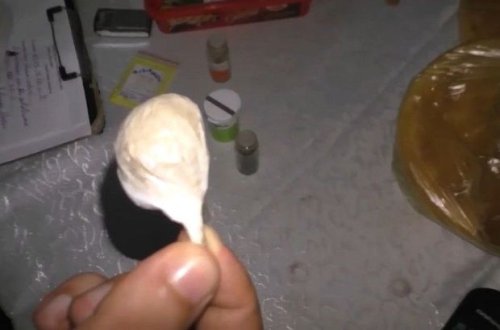 Qazaxda narkotik satmaqda şübhəli bilinən şəxs saxlanılıb - FOTO